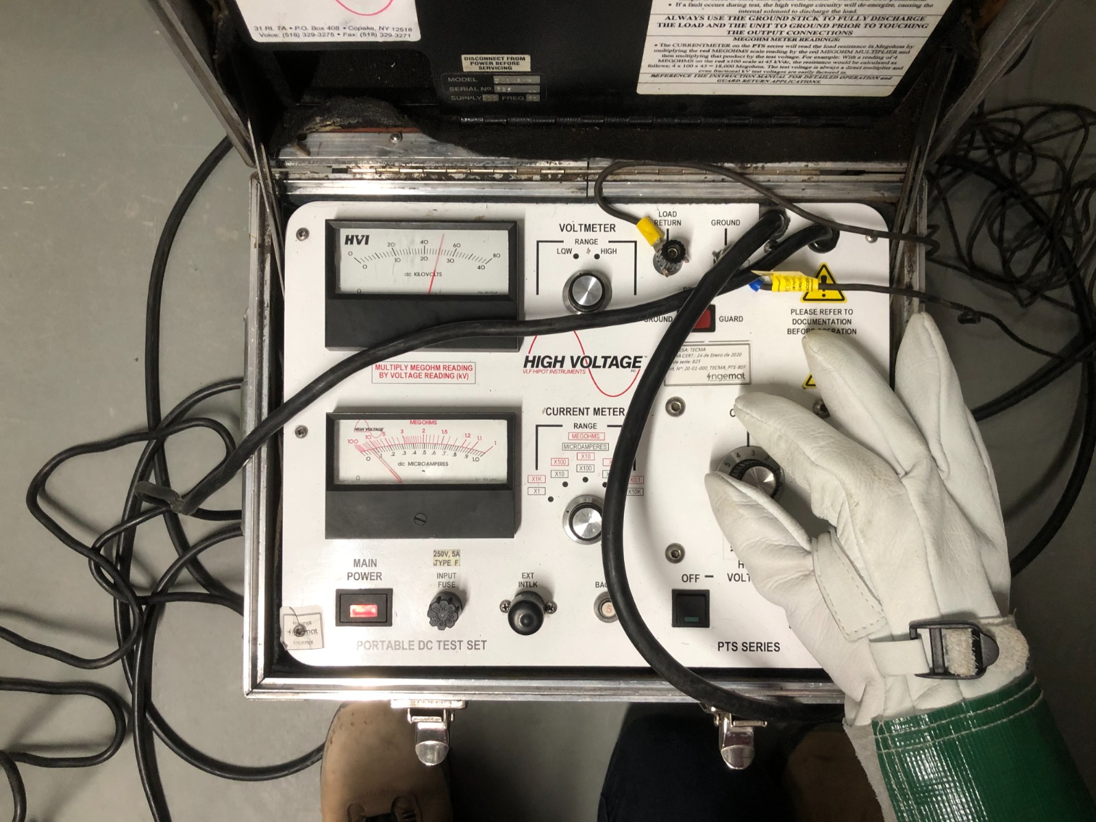 Pruebas de Aislación HIPOT